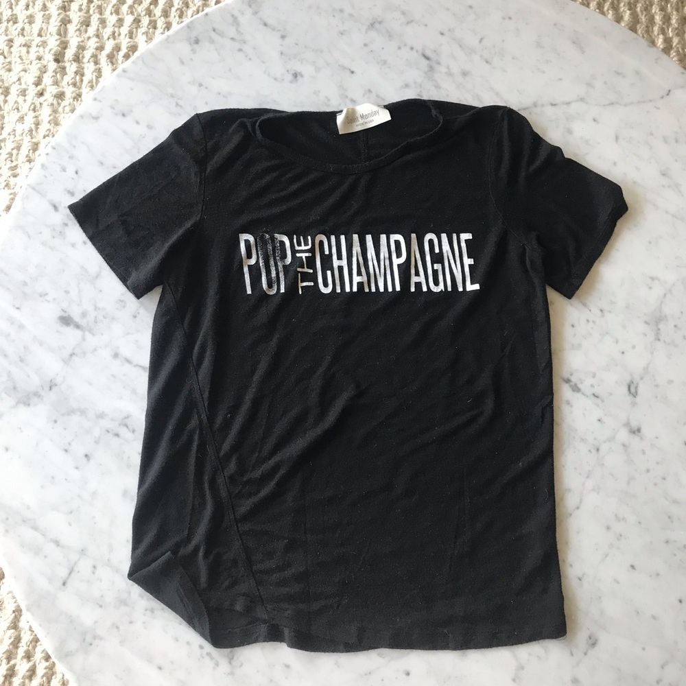 pop the champagne shirt